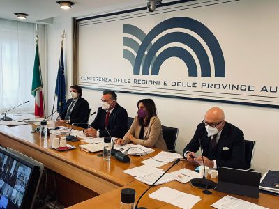 Conferenza Regioni del 16.03.2022